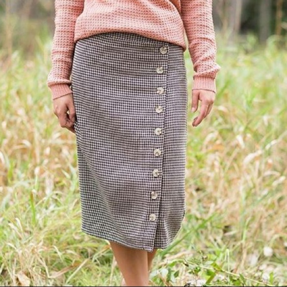 Orange Creek Midi Skirt